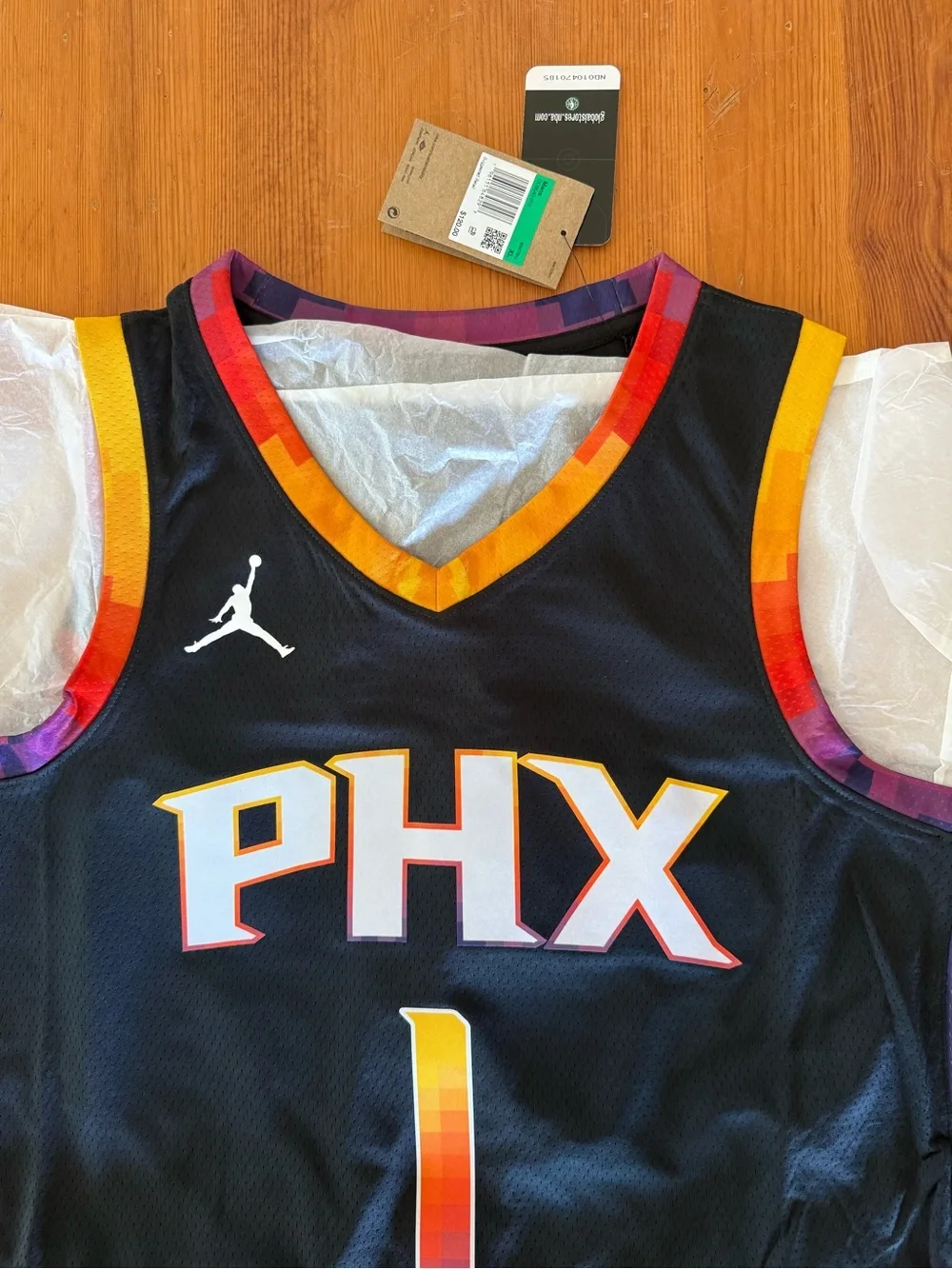 Phoenix Suns Devin Booker Jordan Swingman Statement Jersey XL Brand New